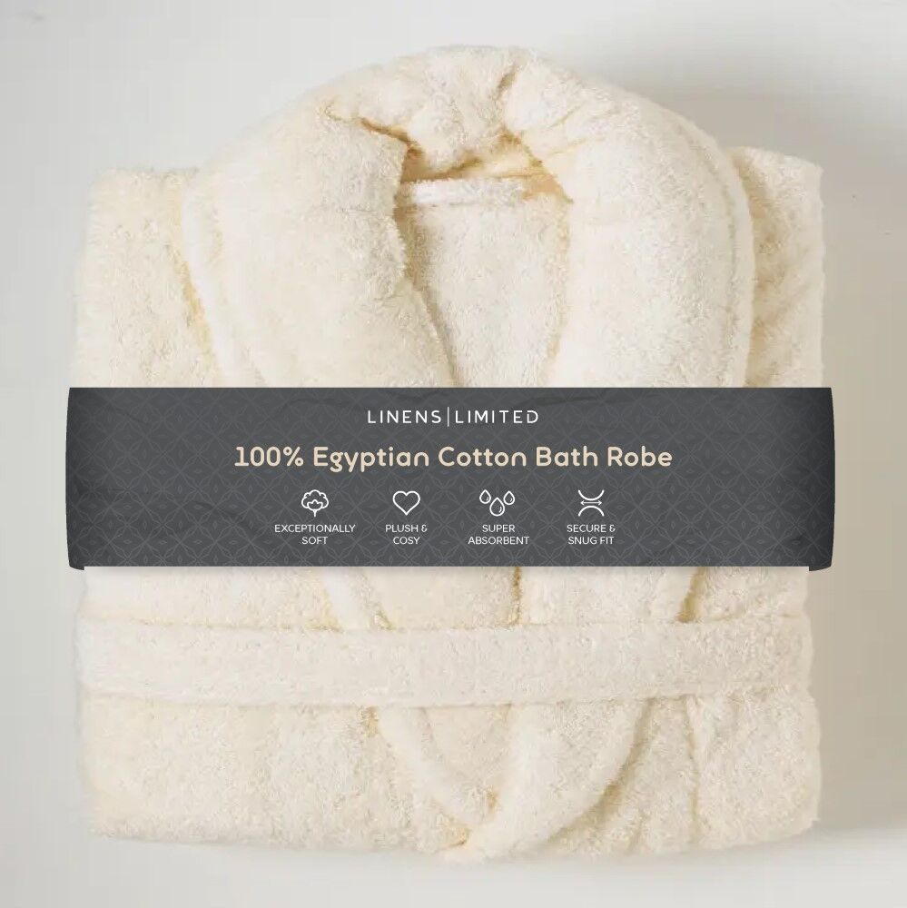 Linens Limited 100% Egyptian Cotton Bath Robe