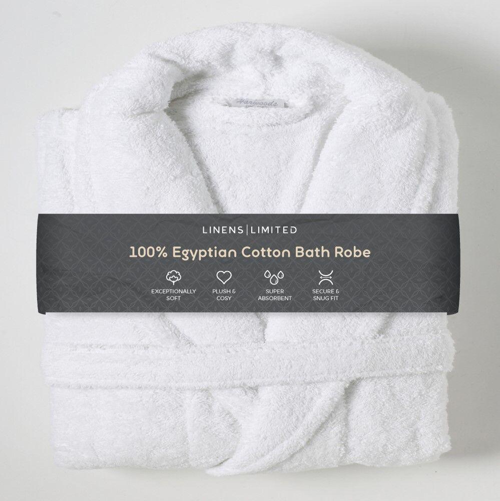 Linens Limited 100% Egyptian Cotton Bath Robe