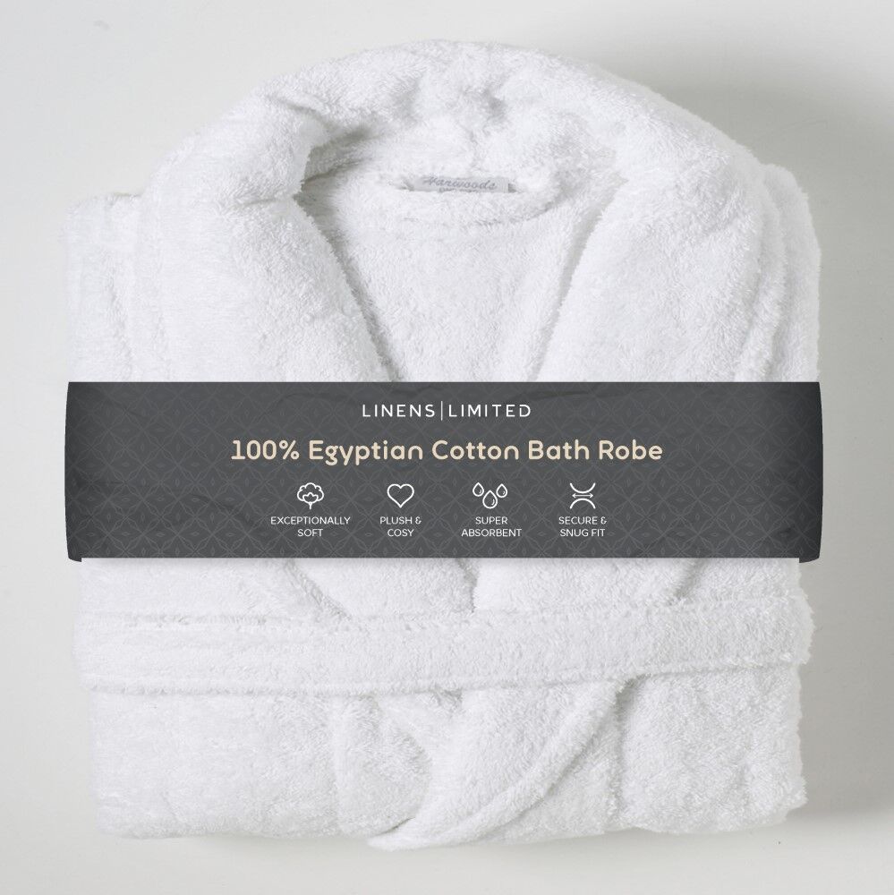 Linens Limited 100% Egyptian Cotton Bath Robe