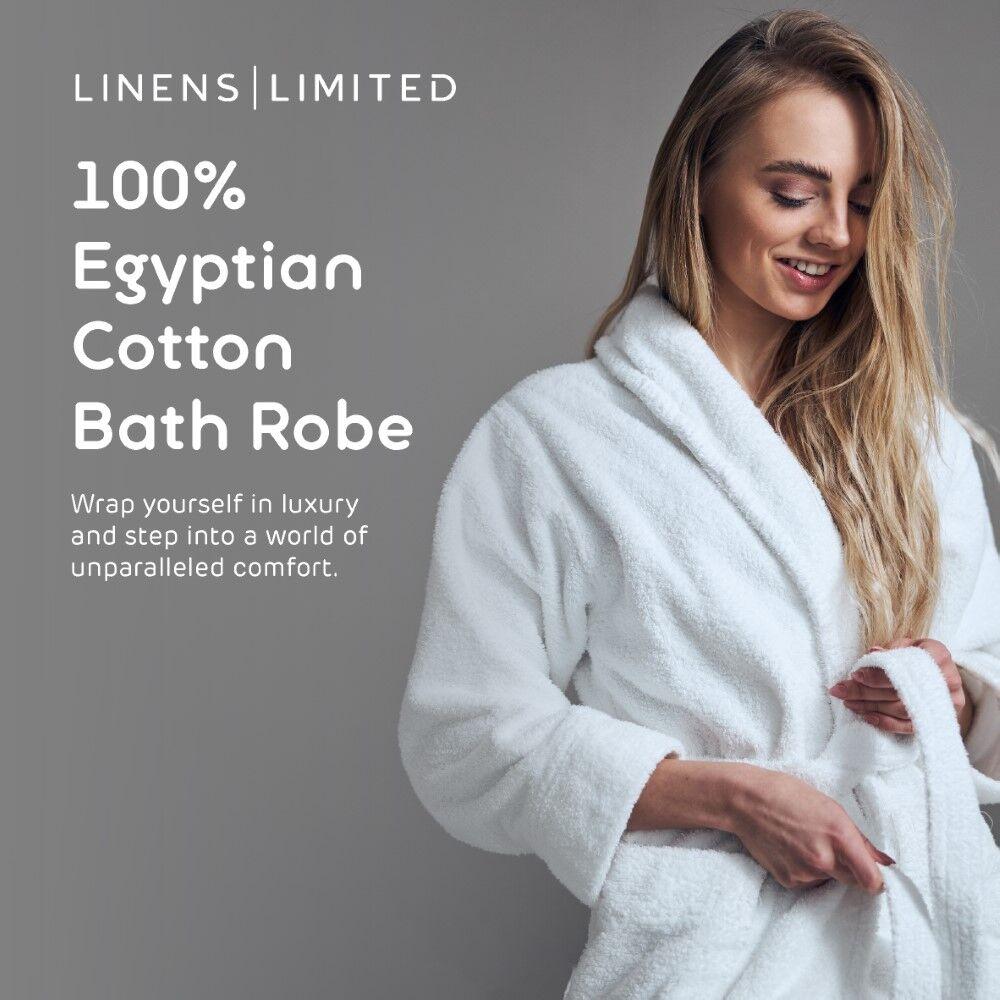 Linens Limited 100% Egyptian Cotton Bath Robe