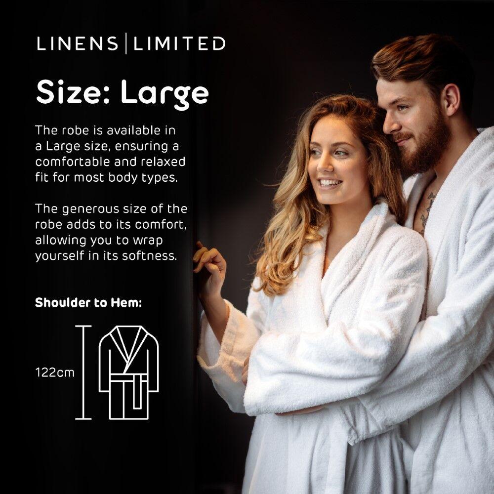 Linens Limited 100% Egyptian Cotton Bath Robe