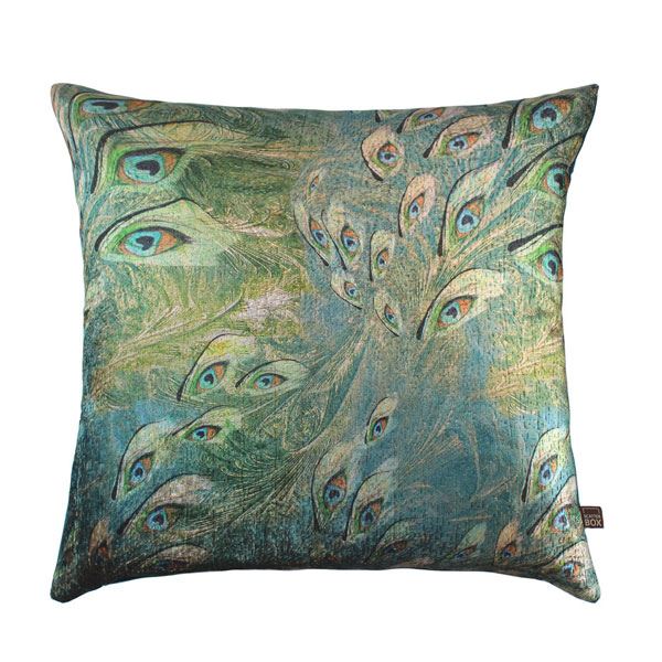 Scatter Box Chakra Velour Feather Filled Cushion