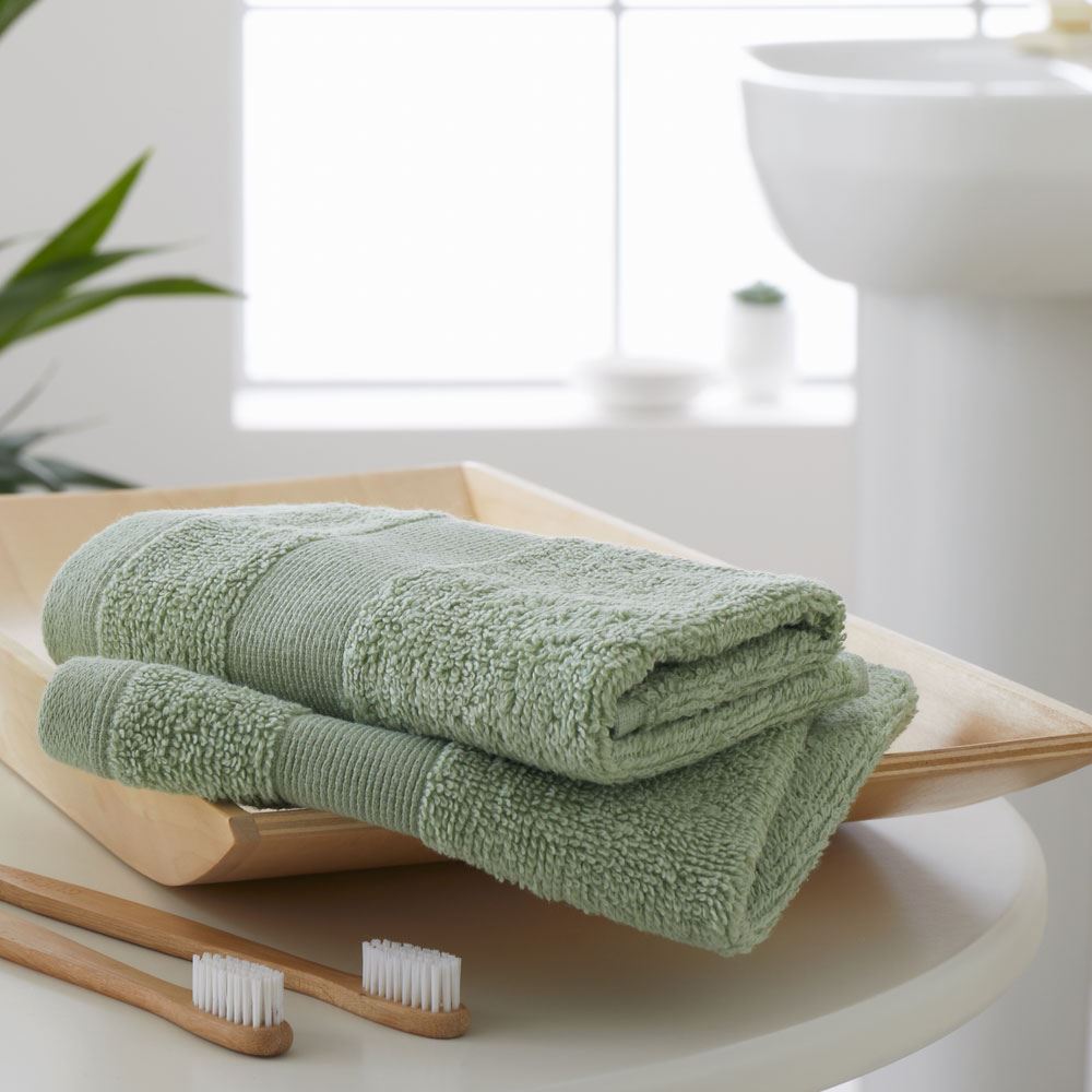 Catherine Lansfield Anti-Bacterial 100% Cotton Face Cloth