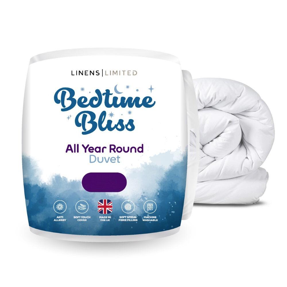 Linens Limited Bedtime Bliss Hollowfibre Non-Allergenic Duvet
