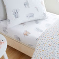 Bianca Kids Zoo Animals 100% Cotton Fitted Sheet