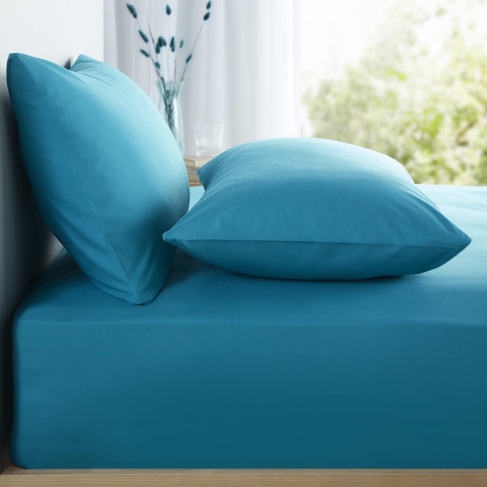 Appletree Style Pure Plain 100% Cotton Fitted Sheet