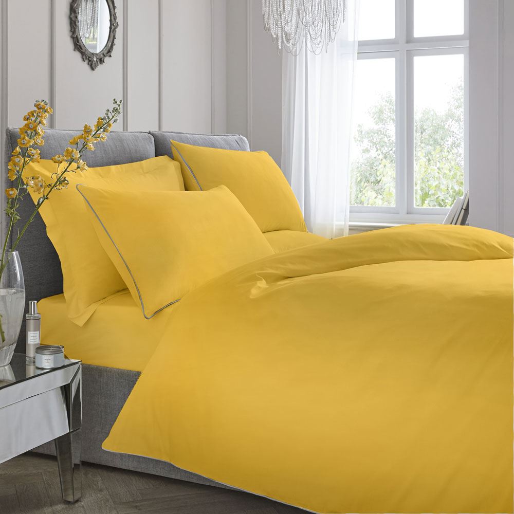 Appletree 100% Cotton Percale 200 Thread Count Duvet Cover Set