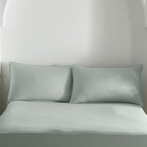 Appletree Cassia 180 Thread Count 100% Cotton Percale Housewife Pillowcase