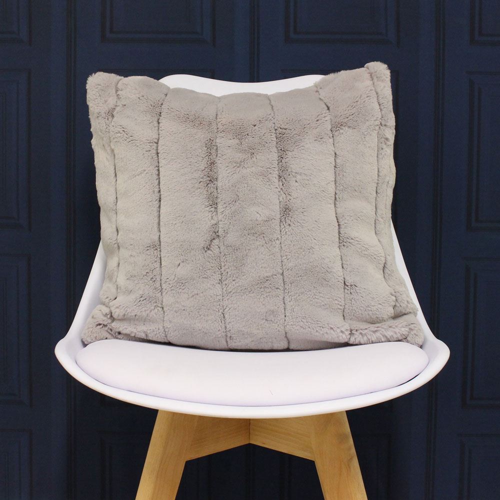 Riva Paoletti Empress Super Soft Faux Fur Cushion Cover