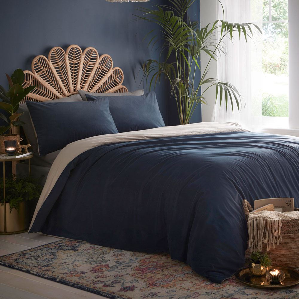 Appletree Loft Tate Soft Velvet Duvet Cover Set