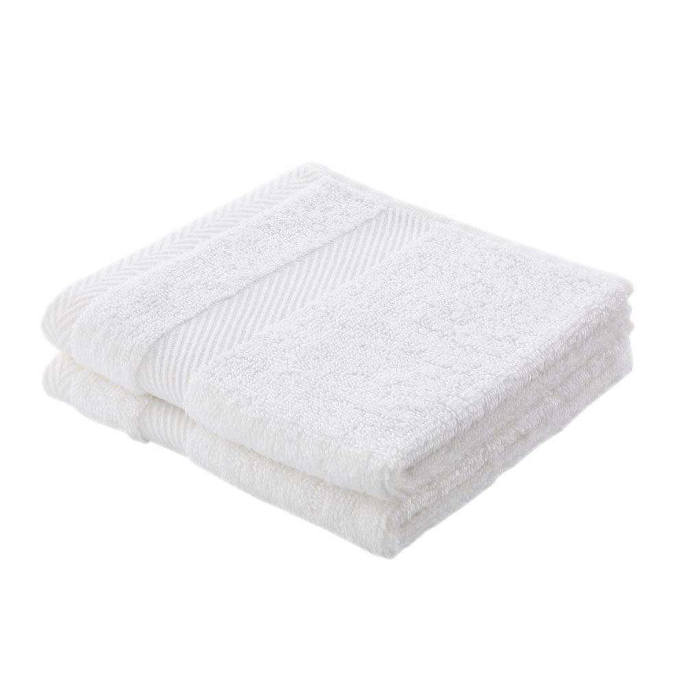 Bianca Luxury Fine Combed Cotton Pure Silk Face Cloth
