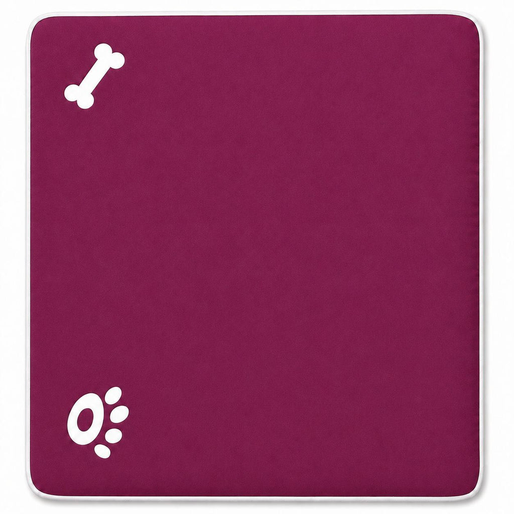 Night Zone Super Soft Bone & Paw Pet Bed Mat