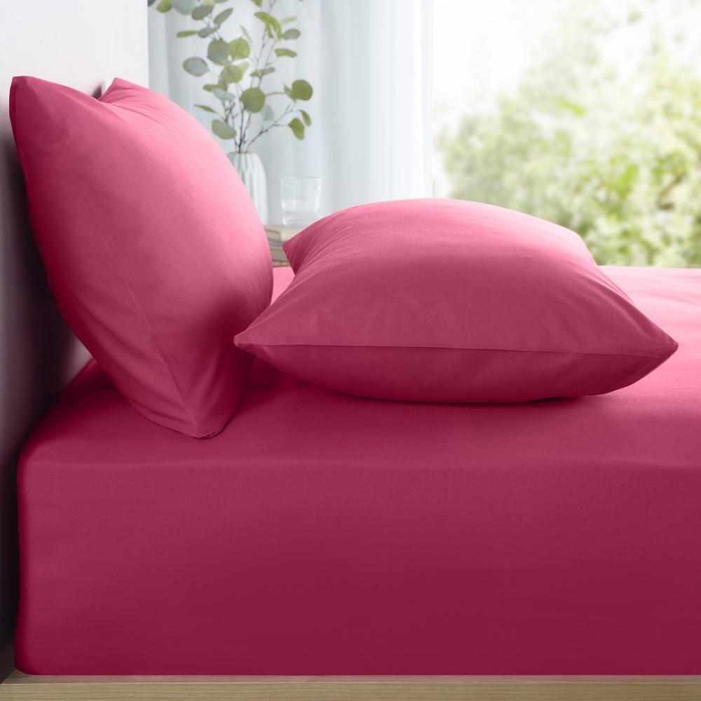 Appletree Style Pure Plain 100% Cotton Fitted Sheet