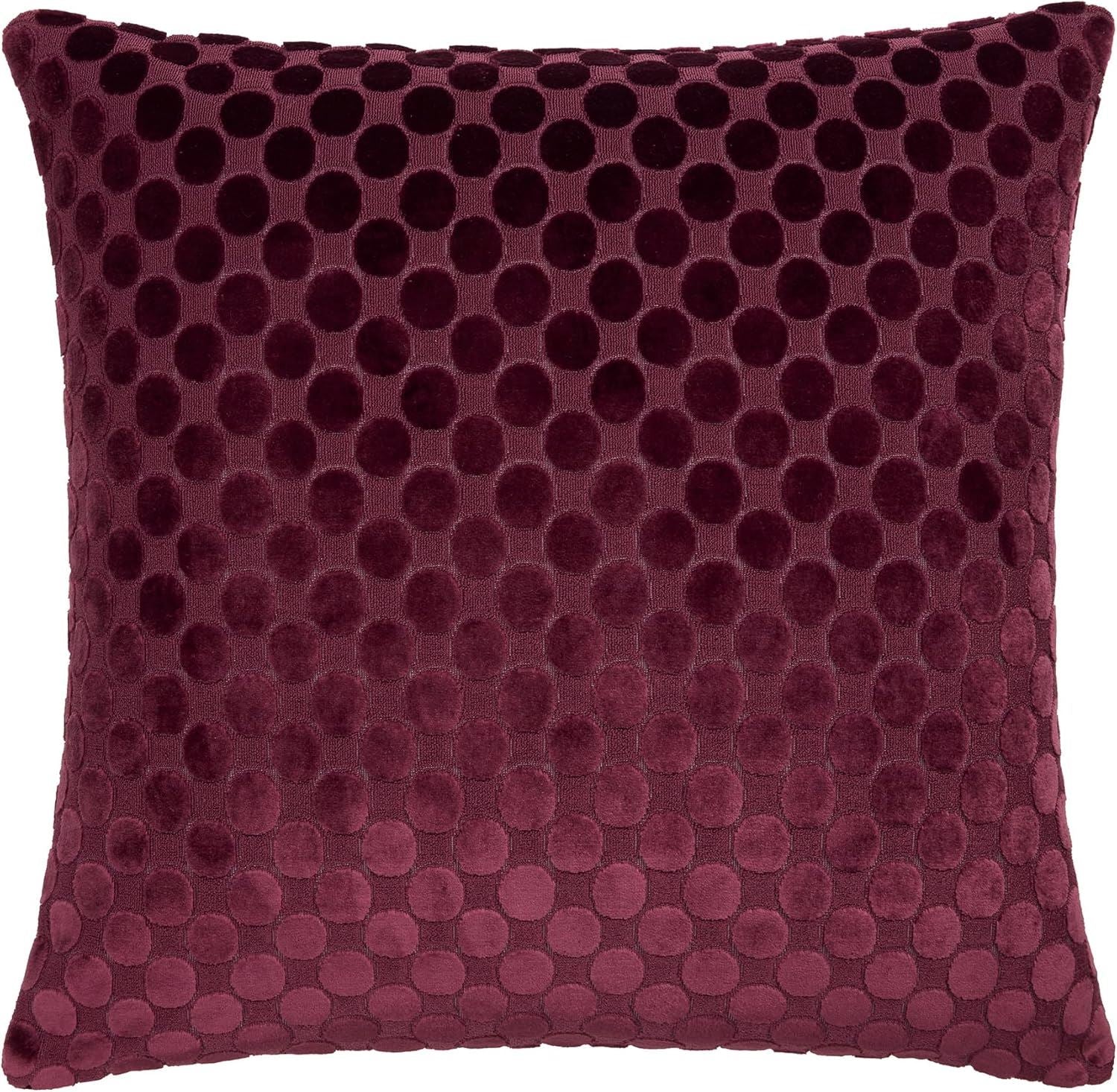 Soiree Velvet Spot Opulent Jacquard Velvet Filled Cushion