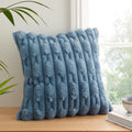 Bianca So Soft Carved Faux Fur Feather Filled Cushion