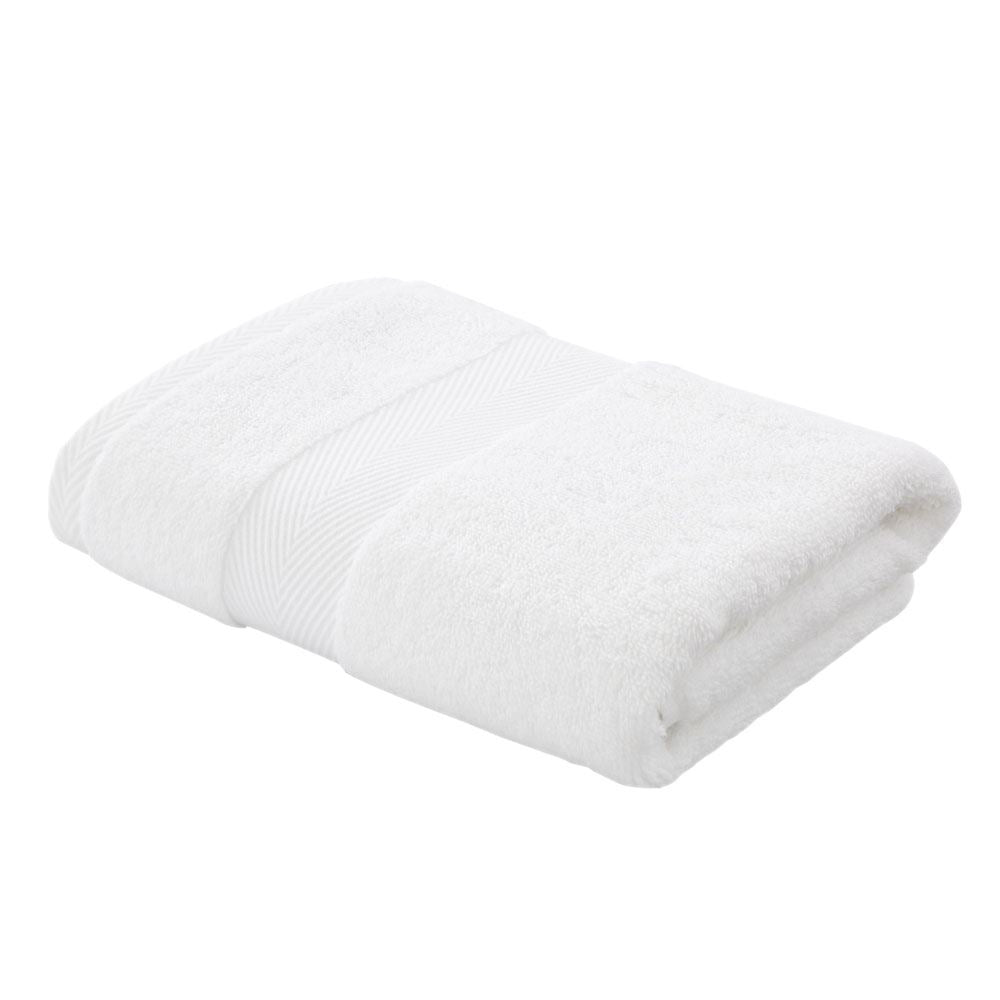 Bianca Luxury Fine Combed Cotton Pure Silk Bath Sheet