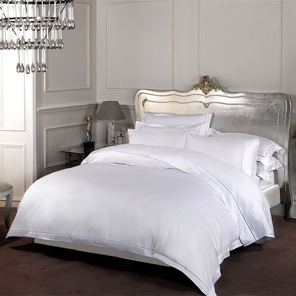 Linens Limited 100% Cotton Percale 1000 Thread Count Fitted Sheet