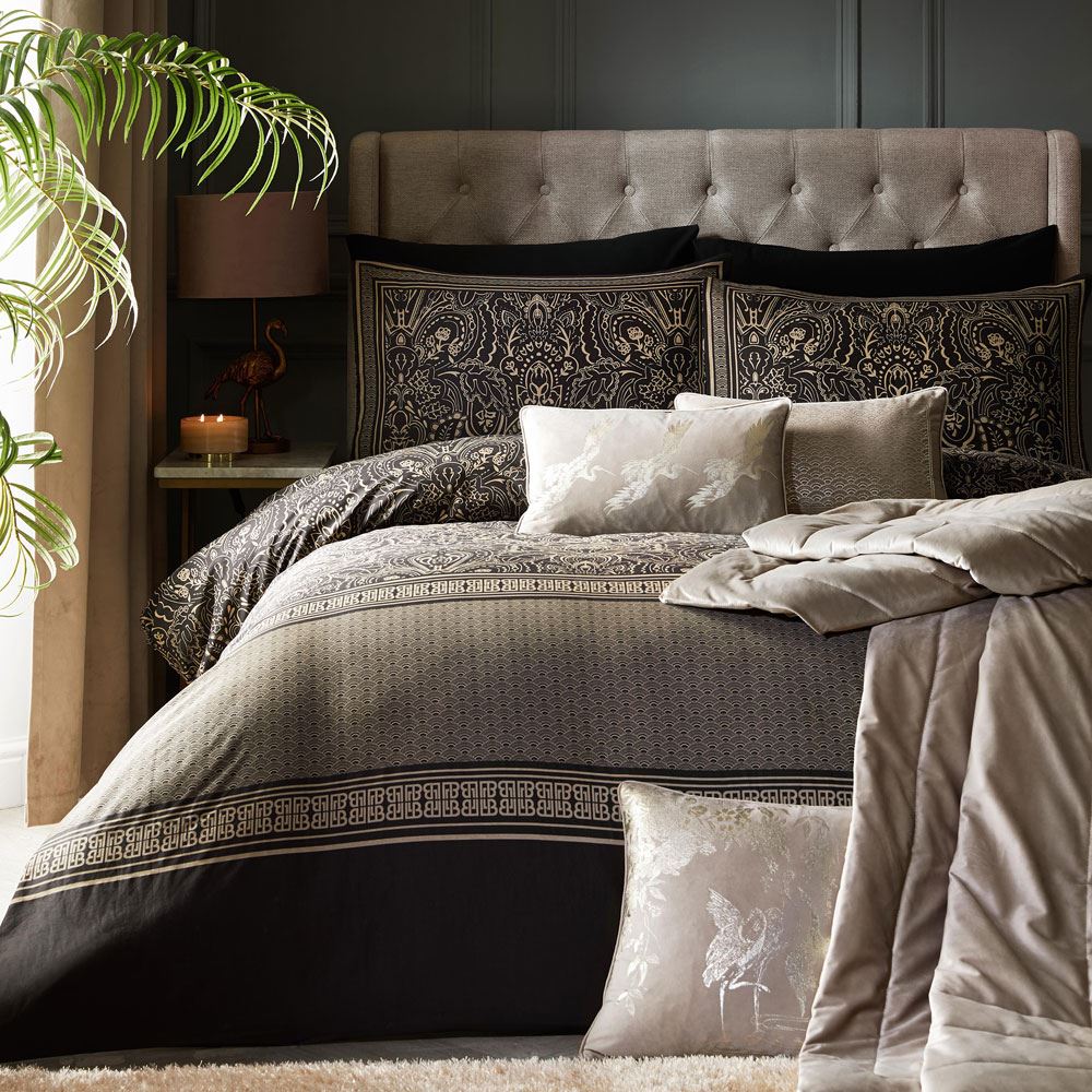 Laurence Llewelyn Bowen Salizada 200 Thread Count 100% Cotton Duvet Cover Set