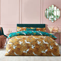 Furn Demoiselle Tropical Print Reversible Duvet Cover Set