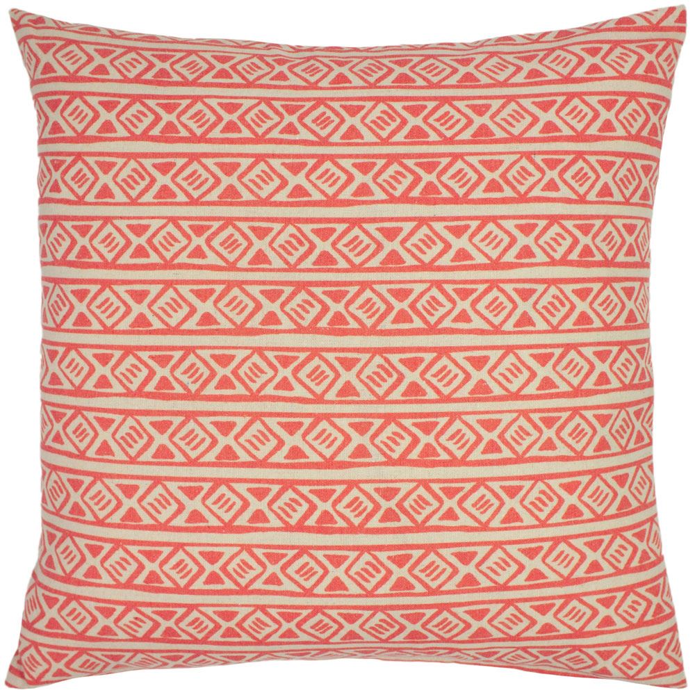 Furn Nomi Geometric Mono Print Cushion Cover