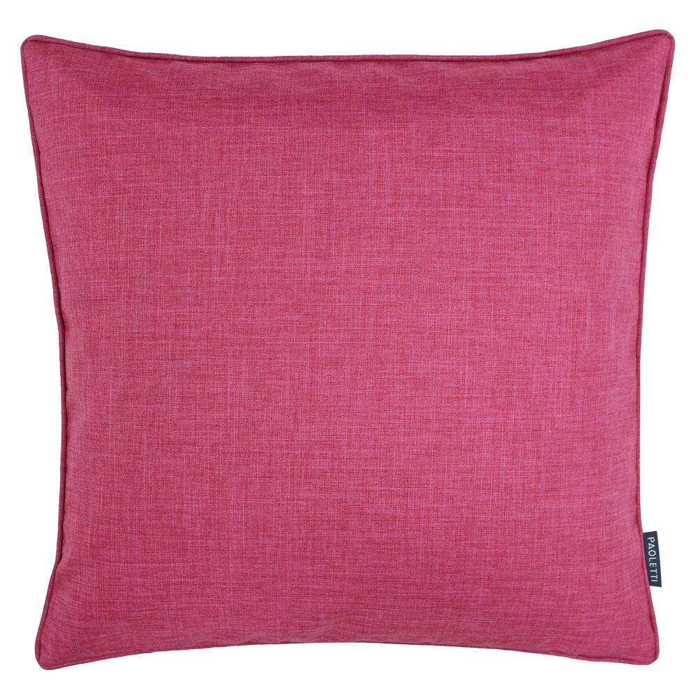 Riva Paoletti Eclipse Textured Weave Piped Cushion Cover, 45 x 45 Cm