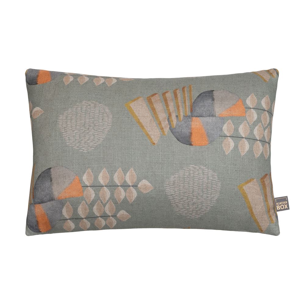 Scatter Box Mid Summer Botanical Woven Feather Filled Cushion