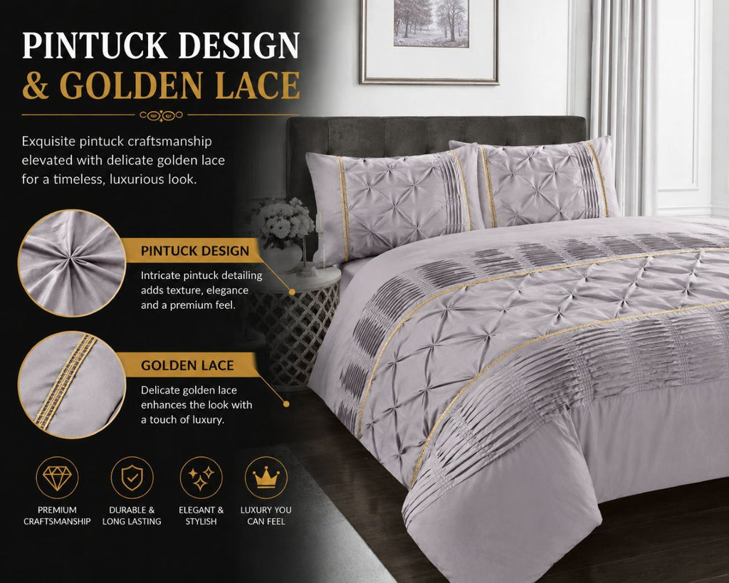 Night Zone Elegant Eleanor Duvet Cover Set