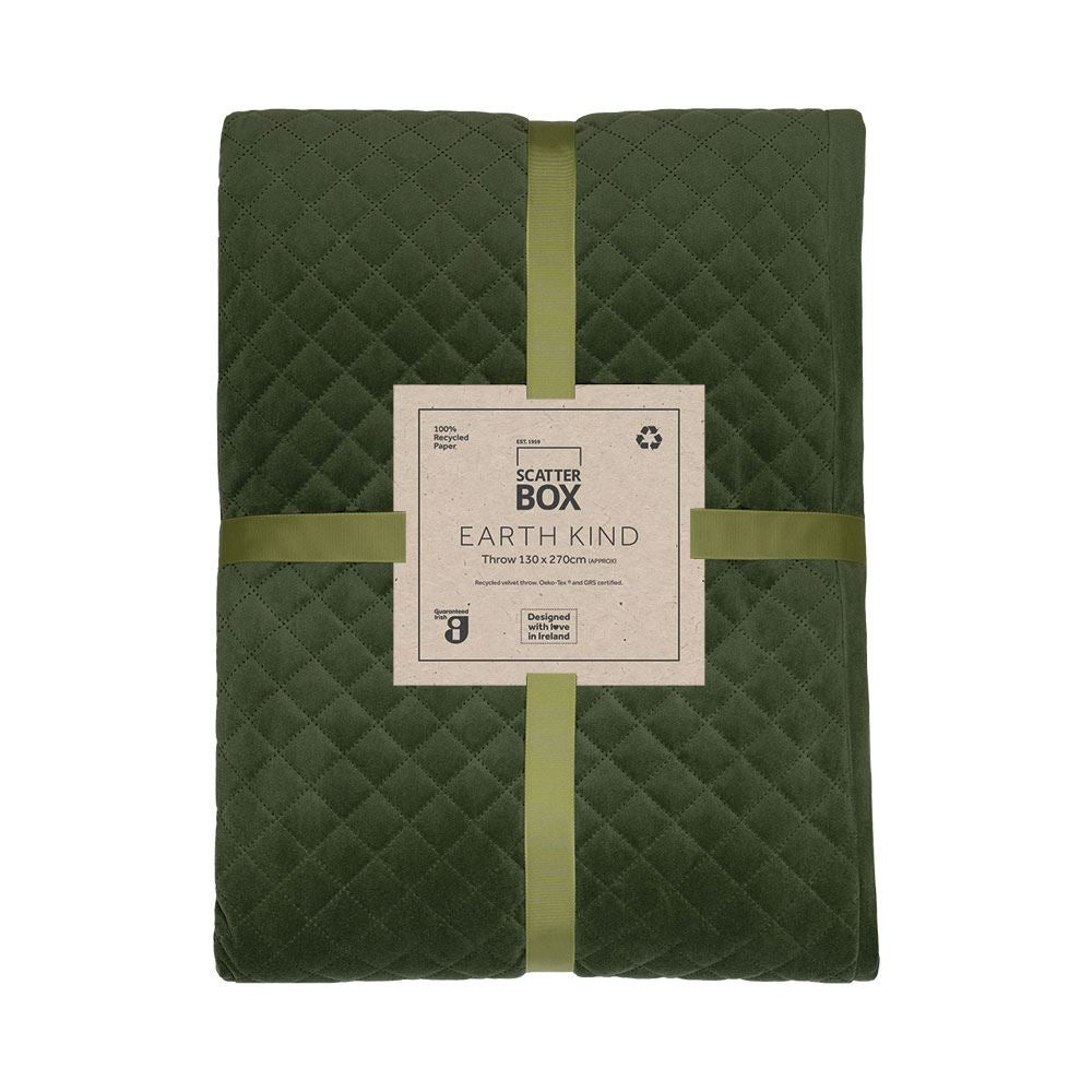 Scatter Box Erin Diamond Geometric Quilted Throw