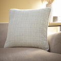 Appletree Loft Alba Woven Textured Chenille Cushion Cover