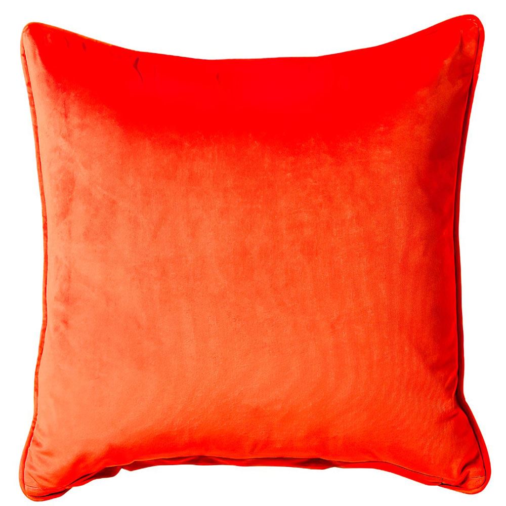 Scatter Box Bellini Velour Piped Feather Filled Cushion
