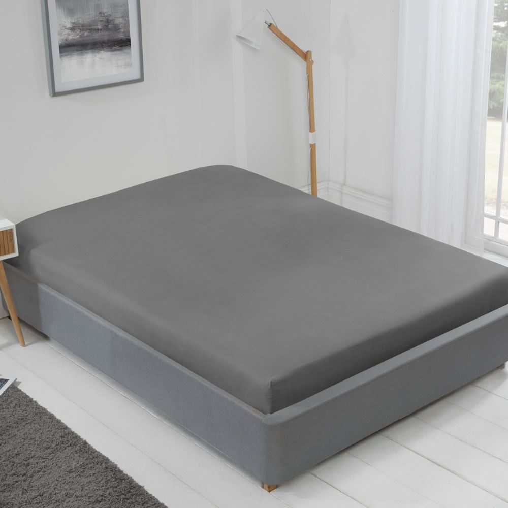 Lifestyle Lyla Easy Care Microfibre Fitted Sheet