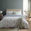 Catherine Lansfield Wilda Tree Print Easy Care Reversible Duvet Cover Set