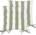 Yard Hayle Stripe 100% Cotton Indoor/Outdoor Seat Pad
