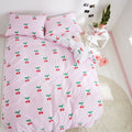 Sassy B Cherry Dreaming Print Reversible Duvet Cover Set