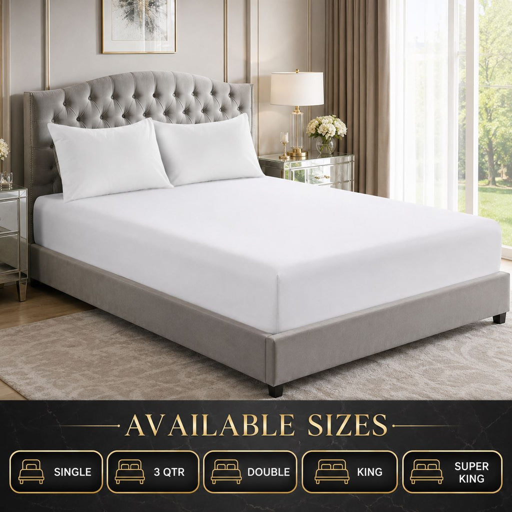 Night Zone Easy-care extra deep fitted sheets
