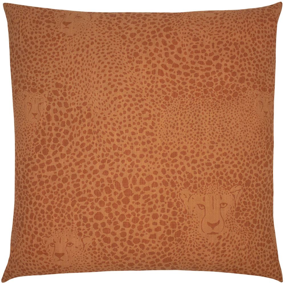 Furn Hidden Cheetah Animal Print 100% Cotton Cushion Cover