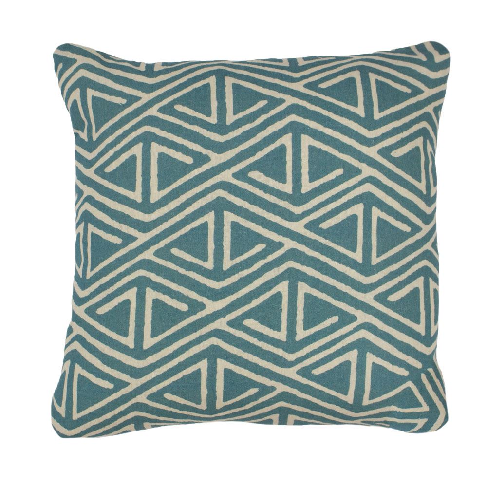 Furn Nomi Geometric Mono Print Cushion Cover