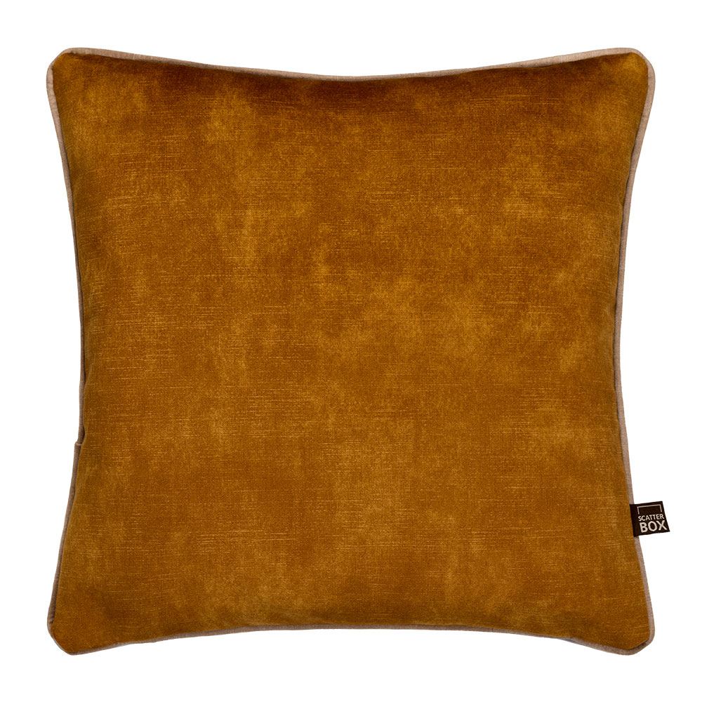 Scatter Box Etta Watercolour Woven Jacquard Feather Filled Piped Edge Cushion