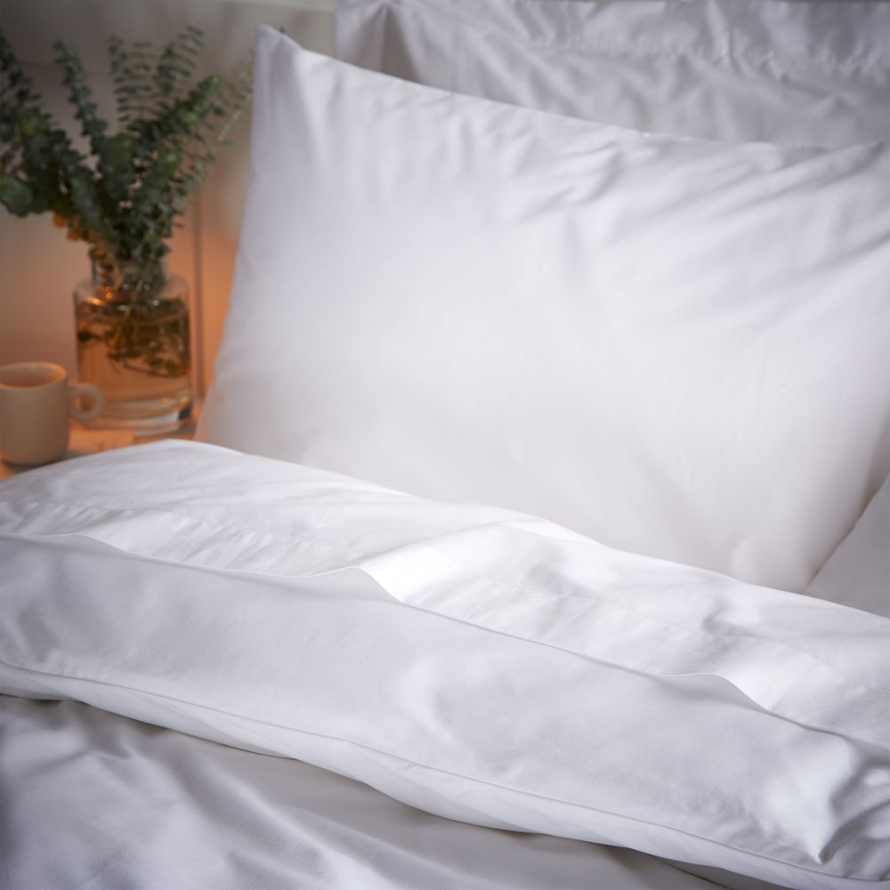Bianca Tencel Plain Dye Cotton Rich Percale 200 Thread Count Standard Pillow Case