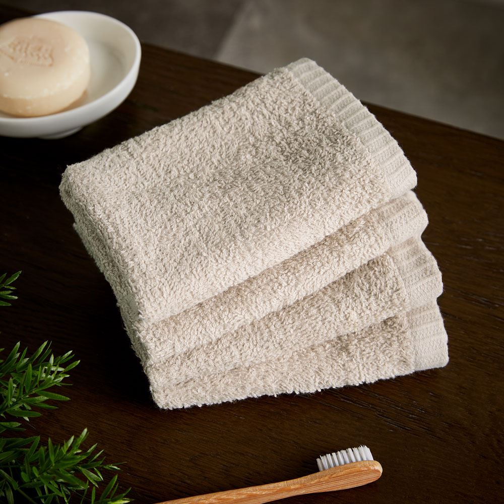 Catherine Lansfield Quick Dry 100% Cotton Face Cloth