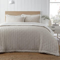 Catherine Lansfield Cosy Nori Soft Sherpa 220x230 cm Bedspread Cream