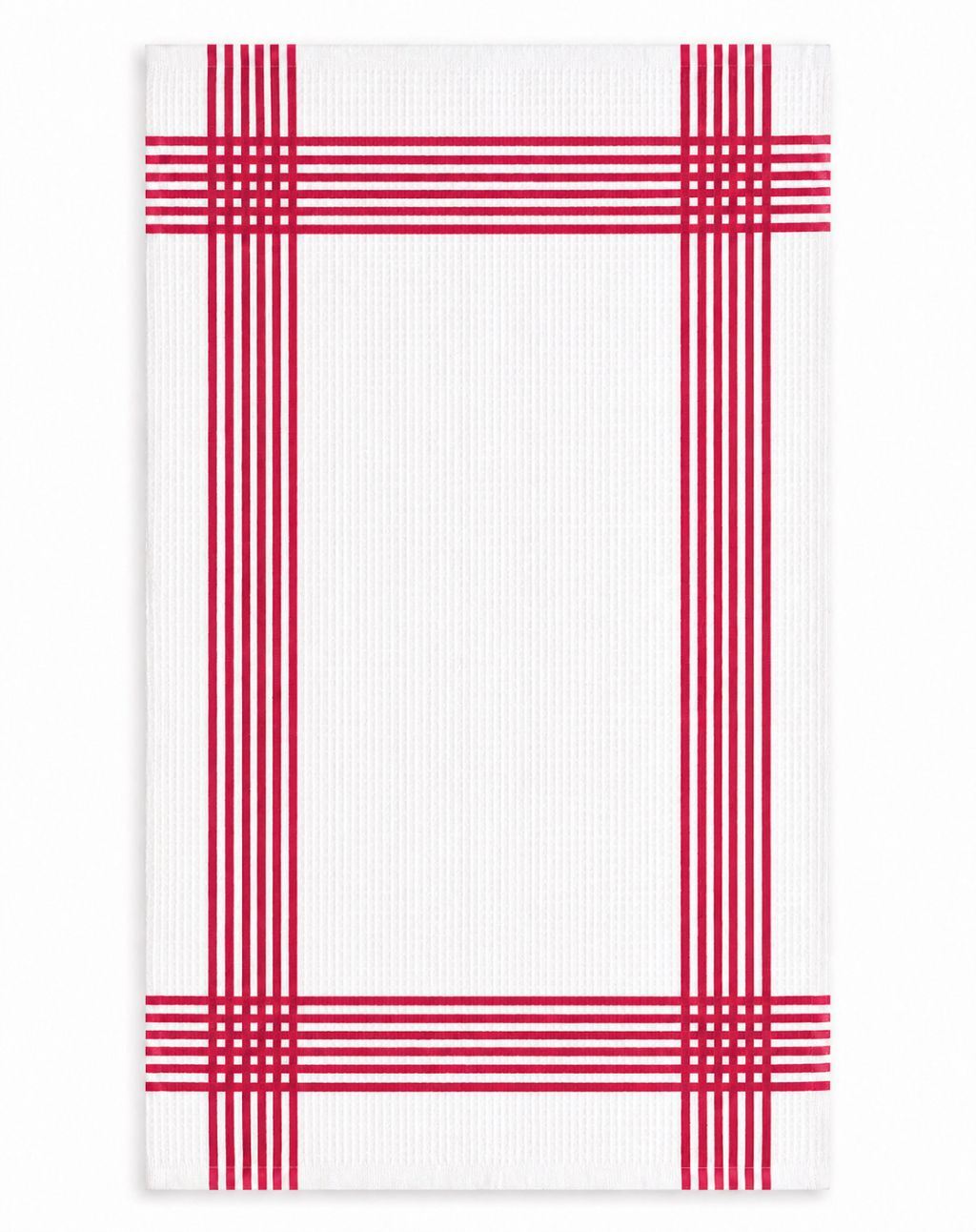 Night Zone Waffle Tea Towels 2 Pack, 100% Cotton
