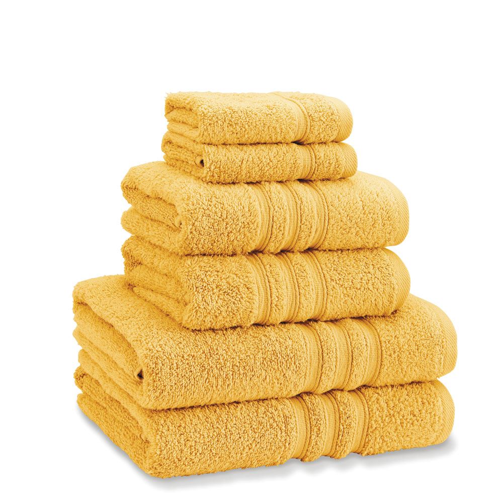 Catherine Lansfield Zero Twist 100% Micro Yarn Cotton 6 Piece Towel Bale
