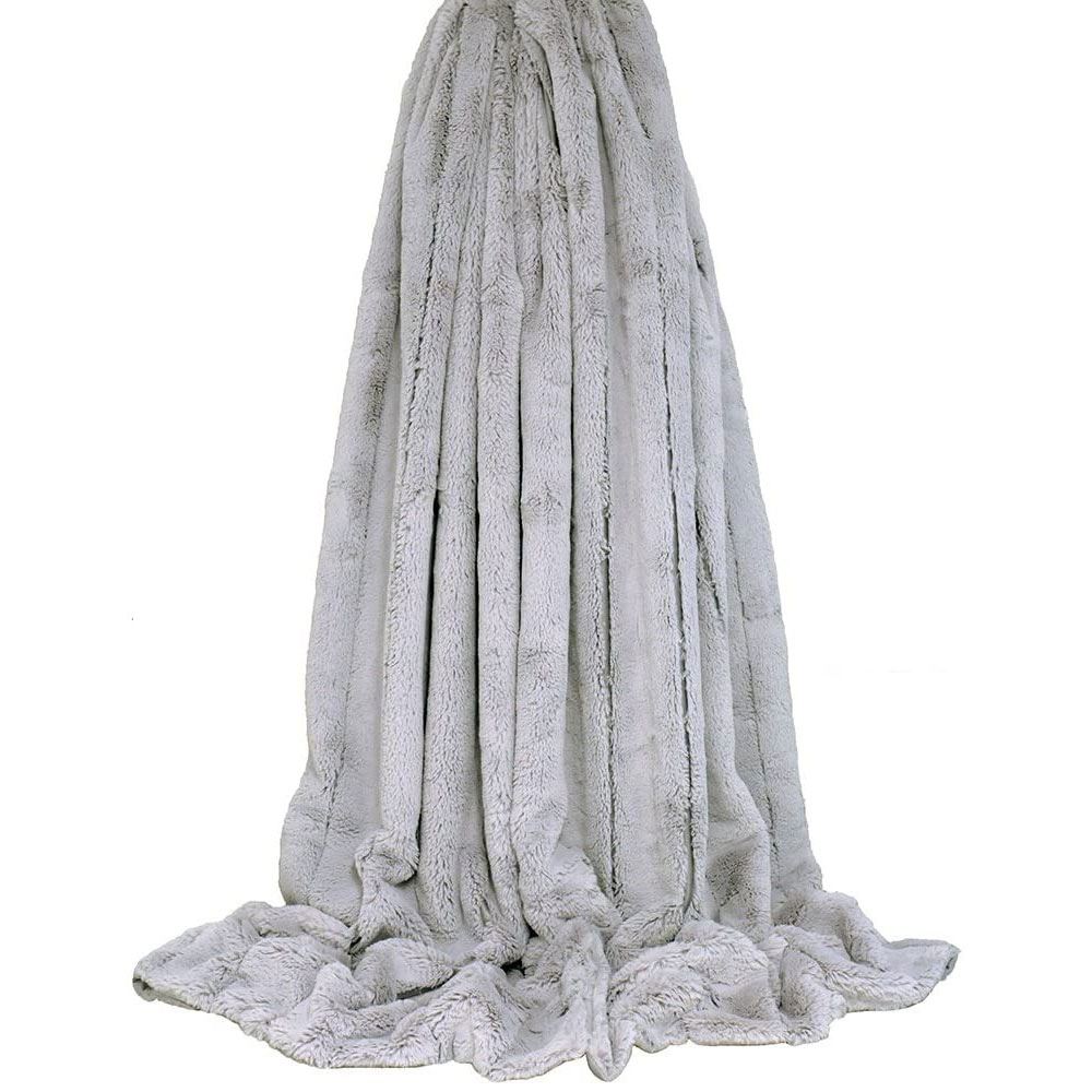 Paoletti Empress Super Soft Faux Fur Throw