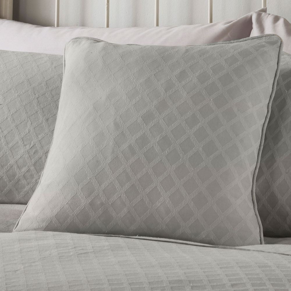 Dreams & Drapes Woven Croma Geometric Jacquard Cushion Cover