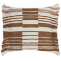 Yard Torode Boho Chic Textured Fringed Cushion Cover