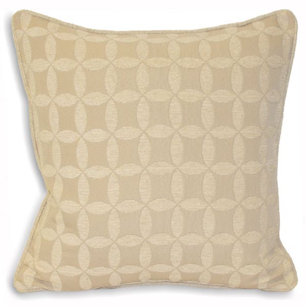 Riva Home Palma Retro Woven Piped Cushion Cover