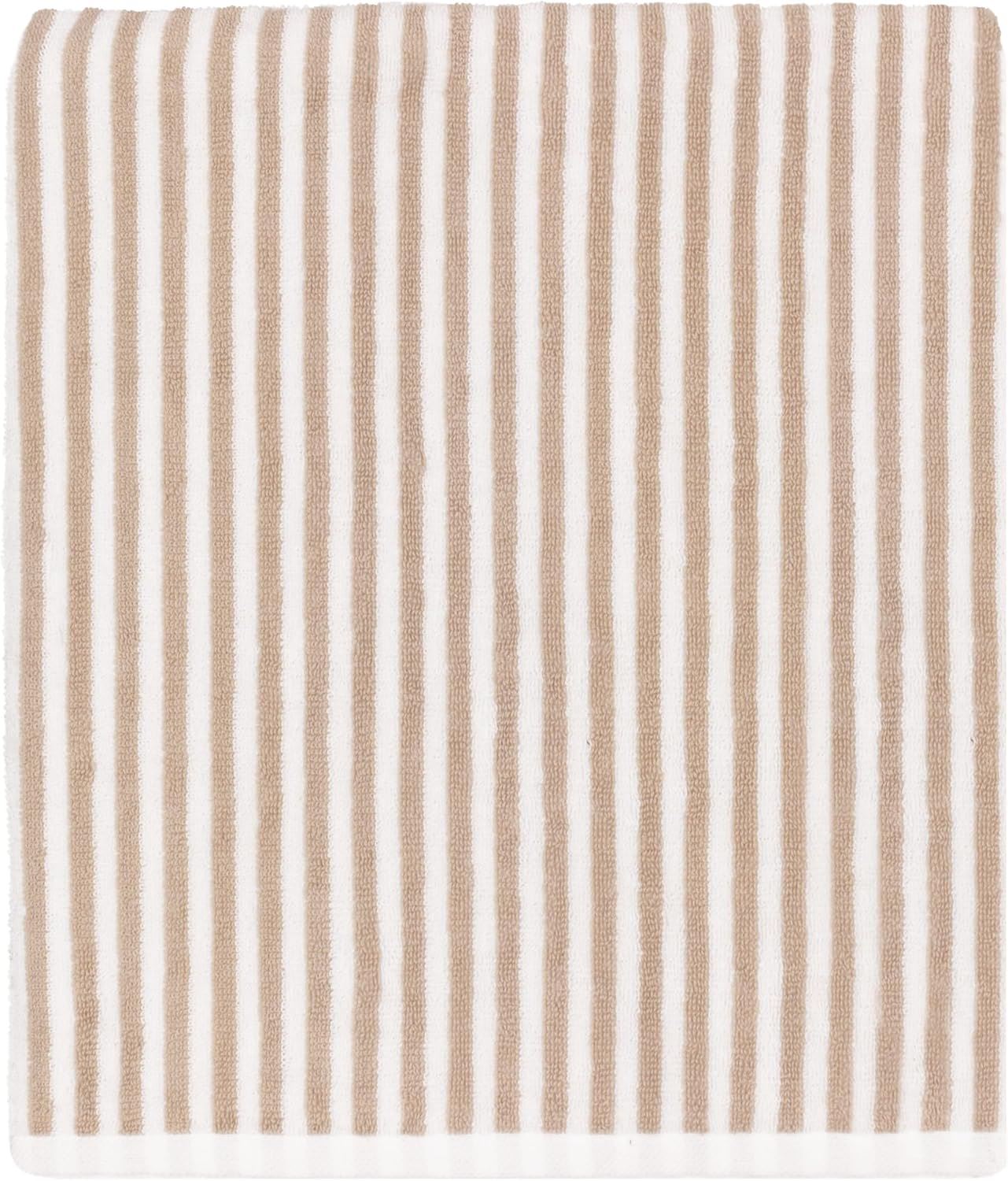 Yard Hebden Striped Ultra-Soft 100% Cotton Terry Bath Sheet