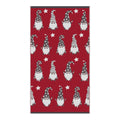 Fusion Christmas Gonks Jacquard 100% Cotton 650gsm Hand Towel, Multi