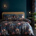 Catherine Lansfield Soft Velvet Exotic Leopard King Duvet Cover Set with Pillowcases Black